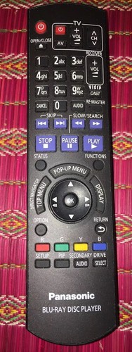 Remote panasonic original - remote,